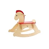 Hape Mitwachsendes Schaukelpferd | Holzschaukelpferd für Kinder, Schaukelpferd zur Schulung des...