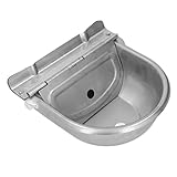 Segrehy Kuh -Trinkschale Edelstahl Automatische Wasserspeiser Vieh -Wassertrinker Schüssel...