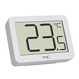 TFA Dostmann Innenthermometer digital, 30.1065.02, Raumtemperatur überwachen, Mini Thermometer,...