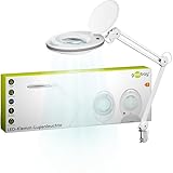 goobay Lupenleuchte/LED Lupenlampe aus Plastik / 8 W Leistungsaufnahme, Farbtemperatur 6500...