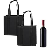 MmotZsb Flaschentasche, Flaschenträger 6 Flaschen, Getränketräger mit faltbarem Design, ideal...