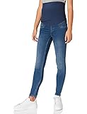 MAMA.LICIOUS Damen MLAMY Skinny V. Jeggings, Medium Blue Denim, M