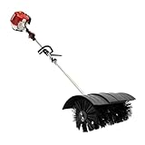 Kehrmaschine Benzin,2.3HP 2-Takt Benzin Motorbürste Motorbesen 52CC 1700W Handheld Benzin...