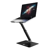 Minthouz 360° Schwenkbarer Laptop Ständer für Schreibtisch, Höhe/Winkel Verstellbare Laptop...