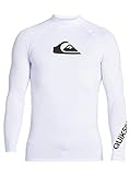 Quiksilver Herren All Time Ls Rash-Guard-Shirt, WHITE, XL