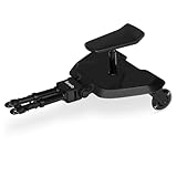 LIONELO Buggy Board 2-in-1 Mitfahrbrett für Kinderwagen mit abnehmbarem Sitz, universell passend,...