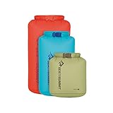 Sea to Summit Ultra-SIL Dry Bag 3, 5, 8l Set Blau-Grün-Orange - Leichtes Robustes Drybag-Set,...