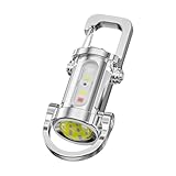 YNPQTDS Schlüsselanhängerleuchte | Wiederaufladbare Mini-LED-Taschenlampe USB-Aufladbar...
