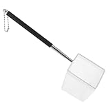 LIQWEI Aquarium Kescher Fischnetz, Kleines Garnelenkescher Aquarienkescher mit Teleskopstiel...