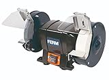 FERM BGM1020 Doppelschleifmaschine 250W - 150mm - Incl. P36 und P60 Schleifsteinen, Schutzbrille und...