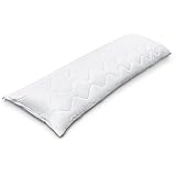 Siebenschläfer Seitenschläferkissen 40 x 145 cm - Langes Kissen für Seitenschläfer - Body Pillow...