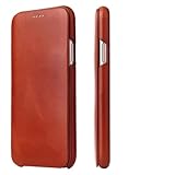 NVYRO Leder Flip Case für iPhone 15 14 13 Pro Max 11 12 Pro Max 13 Mini X XS Max XR 8 Plus 6 6s 7...