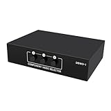 Ypbpr Switcher Selector Electronics 3 in 1 Out Component AV Video Switch Box
