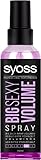 Syoss Föhn-Spray Big Sexy Volume (150 ml), Volumenspray für professionelles Haarstyling wie vom...