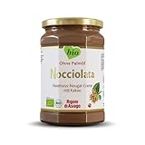 Rigoni di Asiago - Nocciolata - 1x 650g, Nuss Nougat Creme, Haselnusscreme ohne Palmöl, Nuss Nougat...