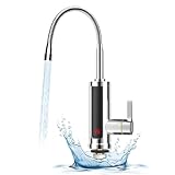 babikeen Wasserhahn mit Durchlauferhitzer, Elektrischer Wasserhahn mit Durchlauferhitzer, 360°...