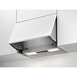 AEG DEB1621S Dunstabzugshaube (Einbau) / klappbar mit 3 Leistungsstufen / 59,8 cm Einbau...