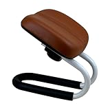 Meditationsbank mit Schwammkissen, Höhenverstellbar Kniestützsitz, Yogahocker zum Beten und...