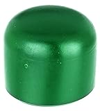 Alberts 855239 Pfostenkappe für runde Metallpfosten | Kunststoff, grün | für Pfosten-Ø 34 mm |...