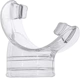 CRESSI Clear Original Mundstück für Schnorchel Gamma und Sigma, durchsichtig, Einheitsgröße