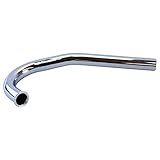 Auspuffkrümmer 32 mm verchromt kompatibel mit Hercules Supra 50 80 K50 Ultra KX5 Auspuff Krümmer...