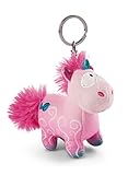 NICI Schlüsselanhänger Einhorn Midnight Floral 10cm