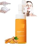 Turmeric Facial Cleanser,Brightening Foaming Face Wash- Turmeric & Kojic Acid,Turmeric Foaming...