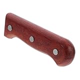 EXQUIMEUBLE Holzgriff Ersatz für Kochmesser Ergonomisch Komfortabel Rutschfest Vielseitig Passend...