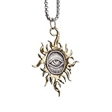 Unisex-Anhänger im Stil der antiken ägyptischen Pyramide, Freimaurer-Dreieck, Omniscient...