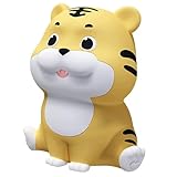 VILLCASE USB aufladbares Silikon Nachtlicht Kinderzimmer Warmes Einschlaflicht Tiger Motiv...