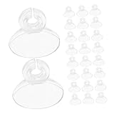 Milisten 40 Stück Saugnapfhalter für Aquarium Sauerstoffschläuche Weiches Kartenschlitz Design...