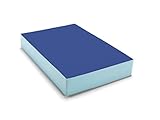 traturio Hüpfmatratze Kinder Indoor/Outdoor in tollen Farben für alle kleinen Hüpfer 107x70x17 cm...