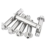 Ankerbolzen, Ösenbolzen M6 M8 M10 M12 304 Edelstahl Sechskant-Innensechskantschraube mit...