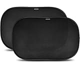 CARAMAZ Sonnenschutz Auto Baby mit UV Schutz, Reach Zertifiziert - Opti-Dark - GSM100+ inkl....