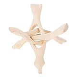 TOPPERFUN Holzständer für Räucherstäbchen Dreibeiniger Ständer aus Stabilem Holz Eleganter...