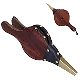 Jsleid Blasebalg Kamin, Kamin Grillgebläse, Großer Blasbalg Aus Holz, Grillblasebalg...