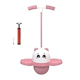 Panda-Sprungball mit buntem Licht – Hüpfbälle in niedlicher Tierform mit sicherem Griff und...