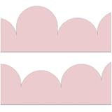 Yabaduu Bordüre 15x200cm für Kinderzimmer Babyzimmer Deko im Skandi Look Scandi Aufkleber...