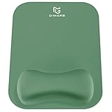 Gimars Mauspad mit Gelkissen, Ergonomisches Mousepad mit Handauflage, Gel Memory Foam Wasserdicht...