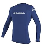 O'Neill Wetsuits Herren Uv Schutz basic skins L/S crew Rash Vest, Pacific, XL