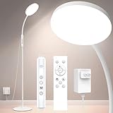 Mojimdo Stehlampe 20000 Lux Tageslichtlampe - Flexible, dimmbare LED Lichttherapielampe mit 5...