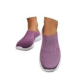Freizeitschuhe für Damen für den Alltag. Bequeme Slide-Sandalen mit weicher Sohle offenem...