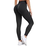 Occffy Booty Scrunch Leggings Damen Push Up Sport Leggins Seamless High Waist Gym Yoga Hose...