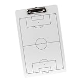 POFET Fußball-Taktiktafel, löschbares Präsentationsbefehls-Taktik-Coaching-Board mit...