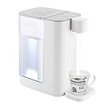 HUOMMGS Heißwasserspender 3L Heiß Wasserspender Tischgerät Teemaschine 5 Temperatur Teeautomat...