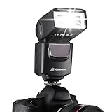 Powerextra Professioneller DF-400 Speedlite-Kamerablitz für Canon Nikon Pentax Samsung Fujifilm...