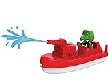 AquaPlay - FireBoat - Zubehör für AquaPlay Wasserbahnen oder für die Badewanne, Feuerwehr Boot...