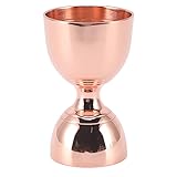 Cocktail-Messbecher aus Edelstahl mit hoher Genauigkeit für Schnaps und Cocktails (30/60ml Rose...