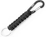 EOTW Paracord Schlüsselanhänger Karabiner Karabinerhaken D Ring Schlüsselband Schlüsselring für...