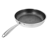 SOIMISS Edelstahl-Wok non stick pan antihaft pfanne fleischtopf Pfanne für Pfannkuchen induktions...